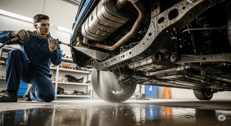 Pourquoi laver le châssis de sa voiture ?