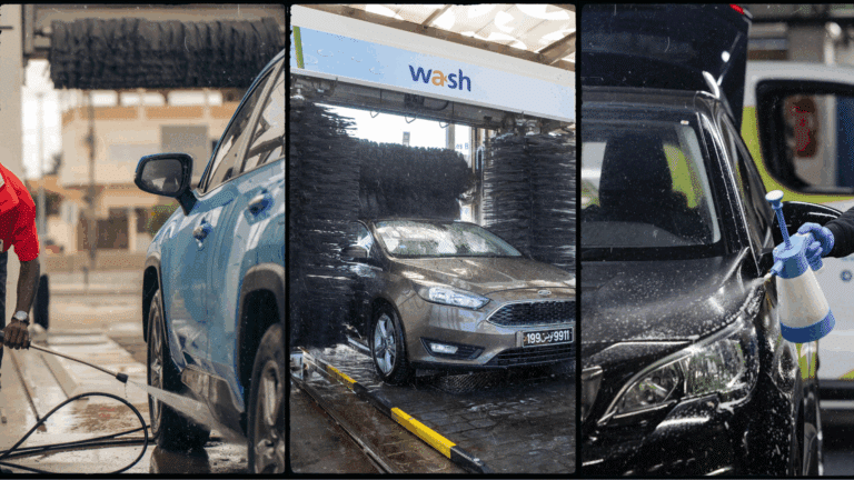 Lavage haute pression, aux rouleaux, à la main : quelles différences ?