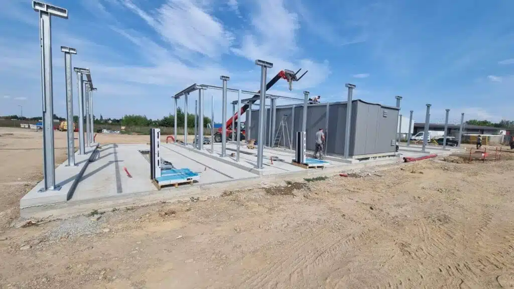 Travaux bâtiment centre Wash