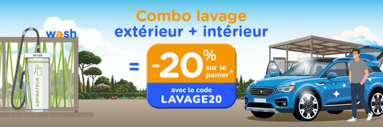 –20% sur votre lavage complet !